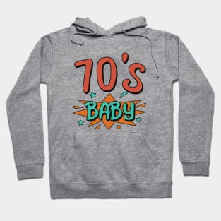 RETRO 70s Baby Hoodie